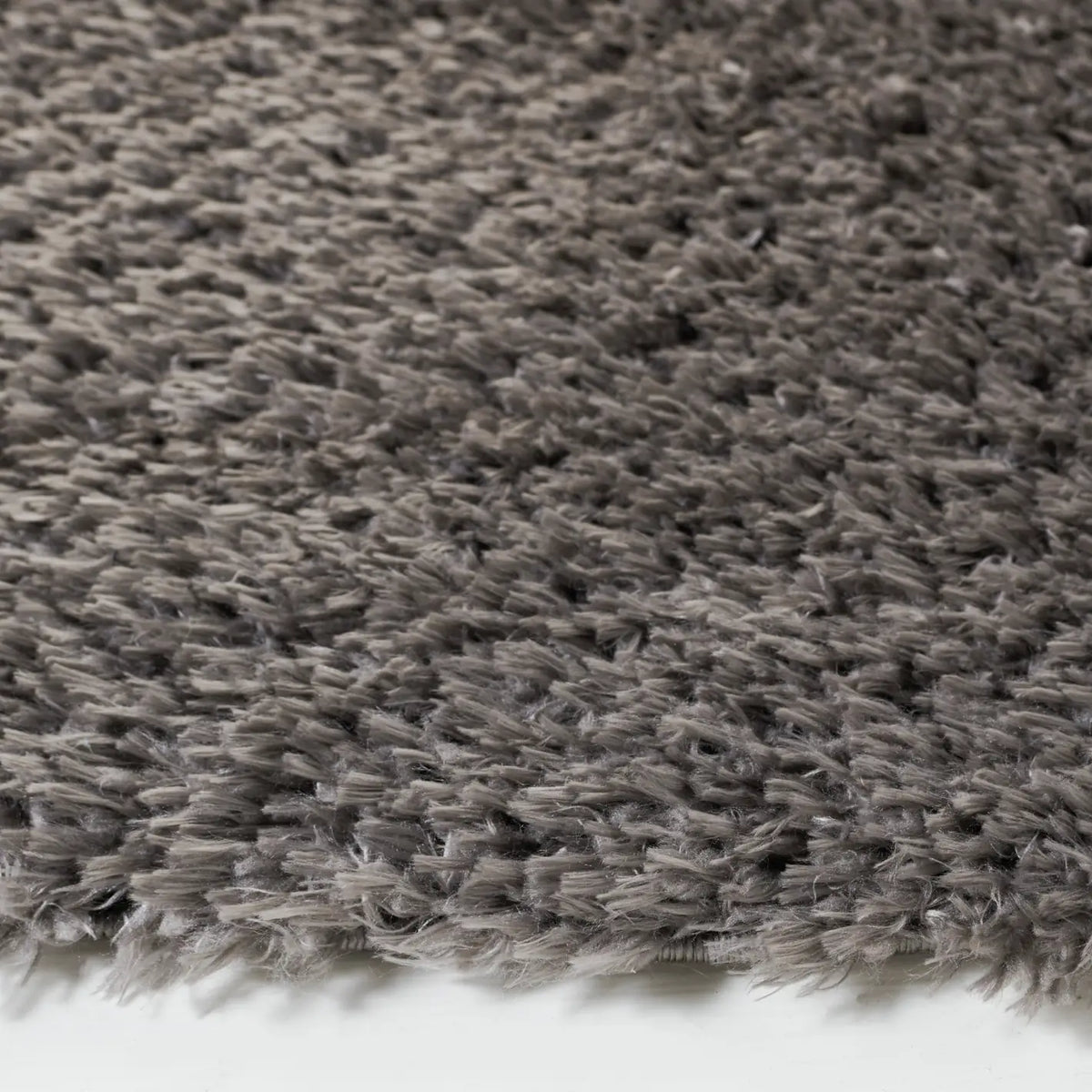 Safavieh Madrid Shag 200 6'-7" x 6'-7" Rug in Charcoal