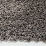 Safavieh Madrid Shag 200 6'-7" x 6'-7" Rug in Charcoal