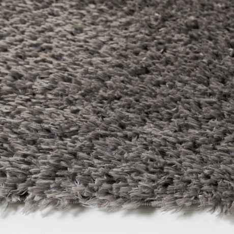 Safavieh Madrid Shag 200 6'-7" x 6'-7" Rug in Charcoal