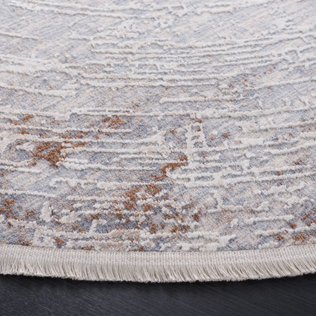 Safavieh Marmara 6'-7" x 6'-7" Rug in Beige / Blue Rust