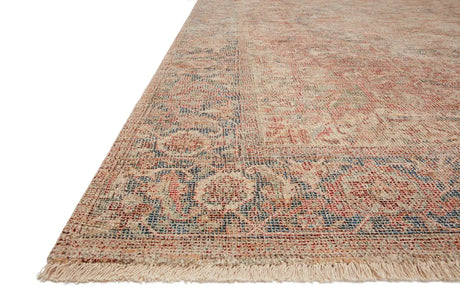 Loloi Priya Pry-07 Brick/Navy Rugs - rug corner