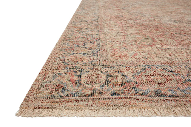 Loloi Priya Pry-07 Brick/Navy Rugs - rug corner