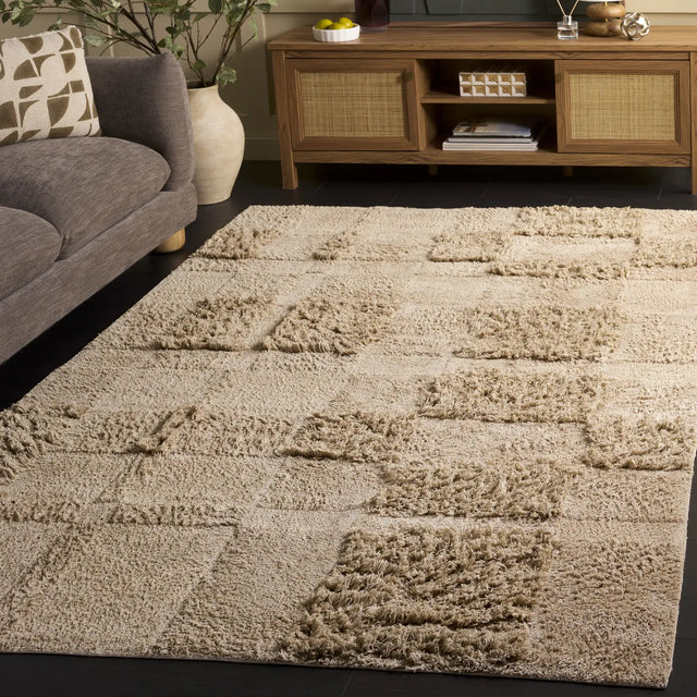 Safavieh Easy Care 4'-0" x 6'-0" Rug in Beige