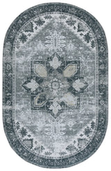 Safavieh Tucson 5'-0" x 8'-0" Rug in Dark Sage / Ivory