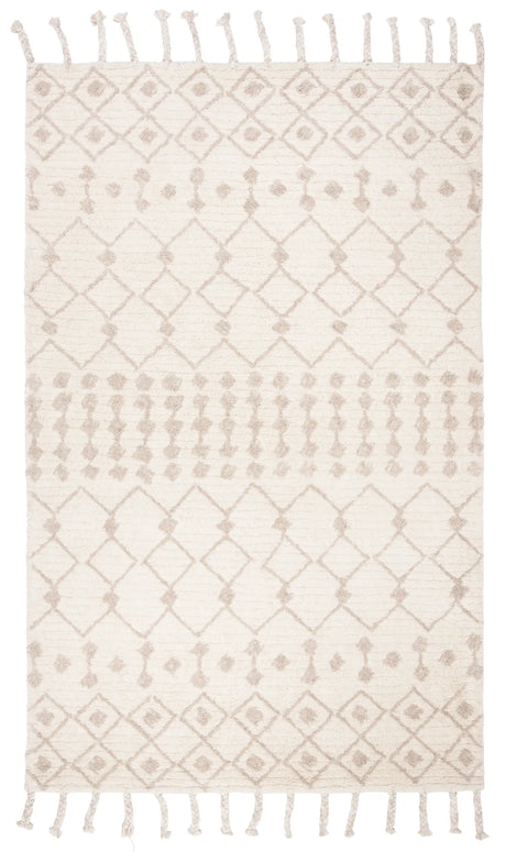 Safavieh Casablanca 4'-0" x 6'-0" Rug in Ivory / Beige
