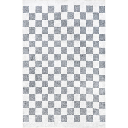 Nuloom Naya Checkered Grhn07B Blue Area Rug