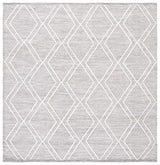 Safavieh Kilim 6'-0" x 6'-0" Rug in Grey / Ivory