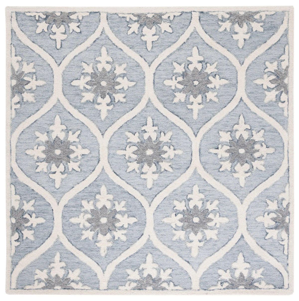 Safavieh Metro 6'-0" x 6'-0" Rug in Grey / Ivory