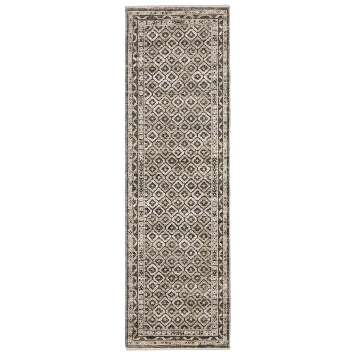 Oriental Weavers Sphinx Chamberlain CH03B Black Rugs - runner