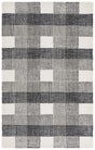 Safavieh Genre 4'-0" x 6'-0" Rug in Ivory / Black