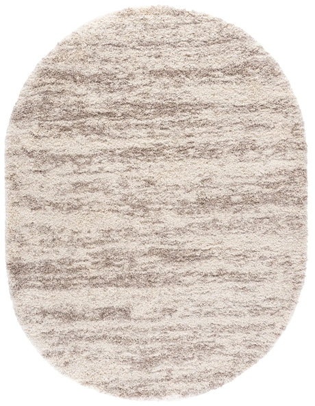 Safavieh Hudson Shag 6'-0" x 8'-0" Rug in Ivory / Beige
