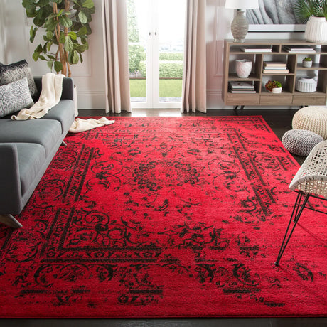 Safavieh Adirondack 10'-0" x 14'-0" Rug in Red / Black