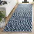 Safavieh Natural Fiber Couture 2'-3" x 8'-0" Rug in Blue / Light Grey