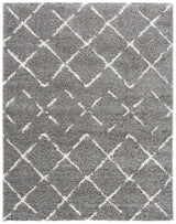Safavieh Arizona Shag 10'-0" x 14'-0" Rug in Brown / Ivory