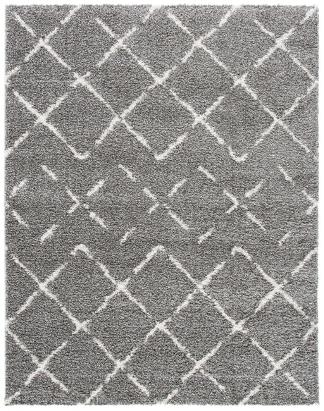Safavieh Arizona Shag 10'-0" x 14'-0" Rug in Brown / Ivory