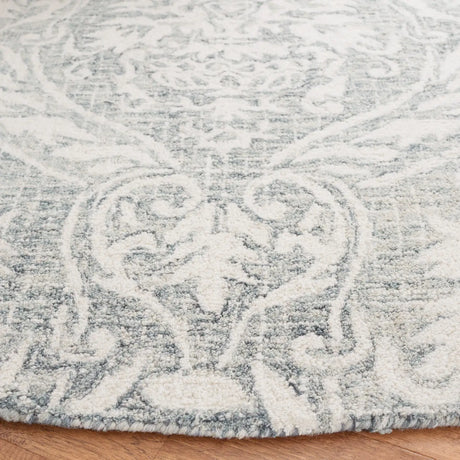 Safavieh Abstract 6'-0" x 6'-0" Rug in Ivory / Grey