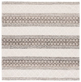 Safavieh Natura 6'-0" x 6'-0" Rug in Ivory / Black