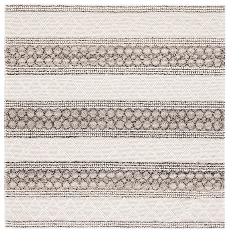 Safavieh Natura 6'-0" x 6'-0" Rug in Ivory / Black