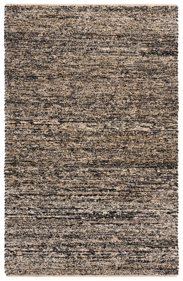 Safavieh Montauk 4'-0" x 6'-0" Rug in Taupe / Black