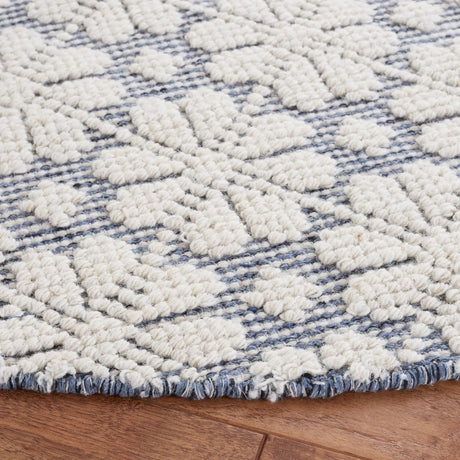 Safavieh Vermont 6'-0" x 6'-0" Rug in Ivory / Blue