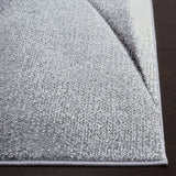 Safavieh Hollywood 4'-0" x 6'-0" Rug in Grey / Orange