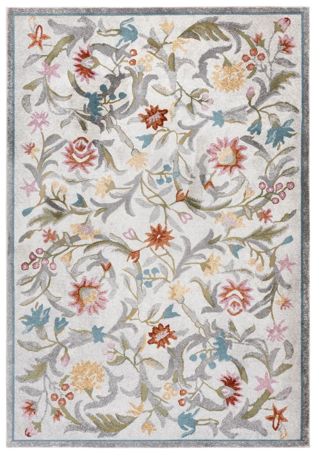 Safavieh Aria 5'-0" x 6'-7" Rug in Ivory / Grey