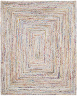 Safavieh Braided 10'-0" x 14'-0" Rug in Ivory / Multi