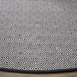 Safavieh Montauk 6'-0" x 6'-0" Rug in Ivory / Navy