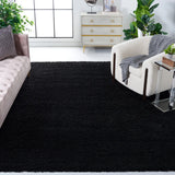 Safavieh Sgl-Laguna Shag 10'-0" x 14'-0" Rug in Black