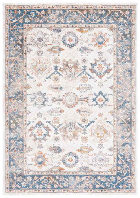 Safavieh Symphony 4'-5" x 6'-5" Rug in Ivory / Navy