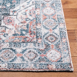 Safavieh Classic Vintage 4'-0" x 6'-0" Rug in Blue / Red