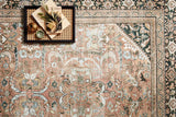 Loloi Wynter Wyn-02 Auburn/Multi Rugs - styled aerial 1