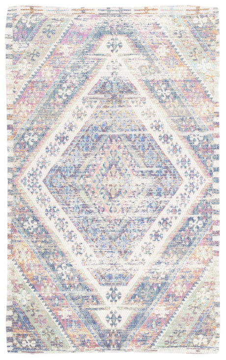 Safavieh Saffron 2'-3" x 3'-9" Rug in Royal Blue / Fuchsia