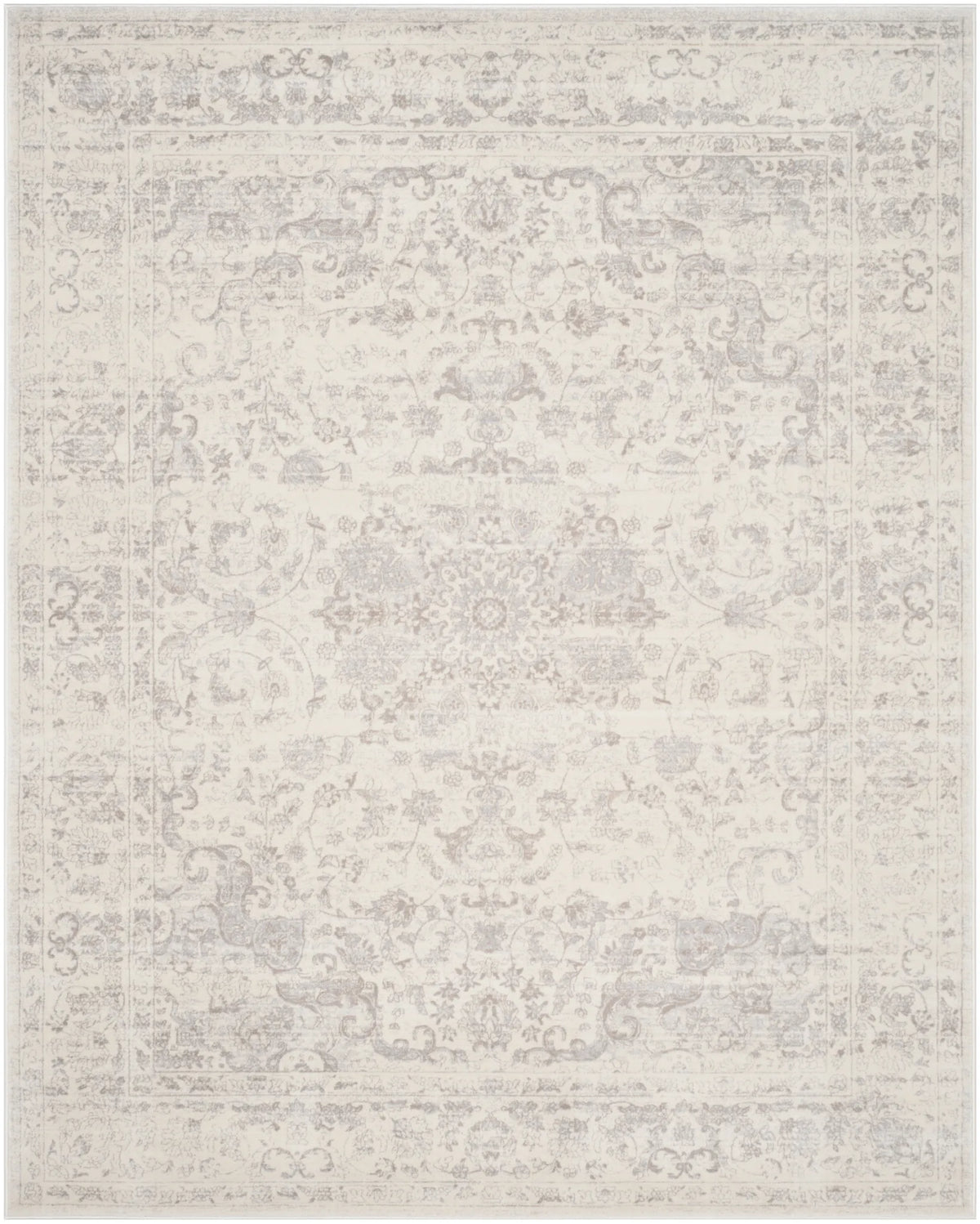 Safavieh Carnegie 10'-0" x 14'-0" Rug in Cream / Light Grey