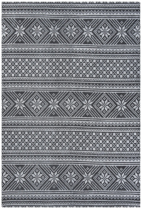 Safavieh Cedar Brook 3'-0" x 5'-0" Rug in Black / Ivory