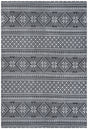 Safavieh Cedar Brook 3'-0" x 5'-0" Rug in Black / Ivory