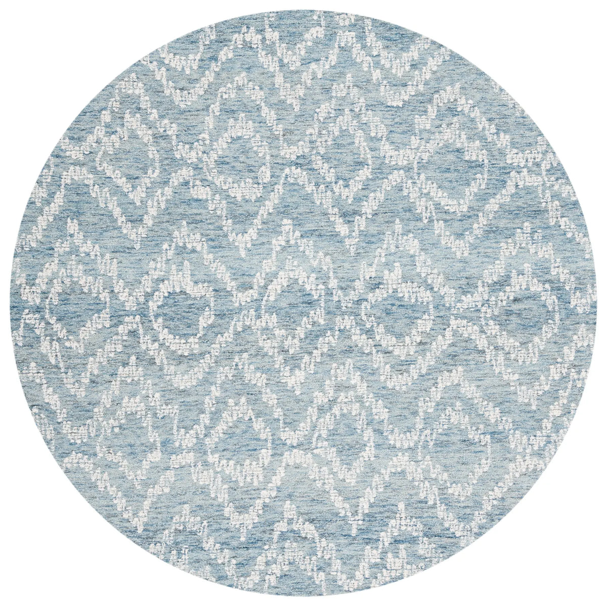 Safavieh Metro 6'-0" x 6'-0" Rug in Natural / Blue