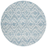 Safavieh Metro 6'-0" x 6'-0" Rug in Natural / Blue