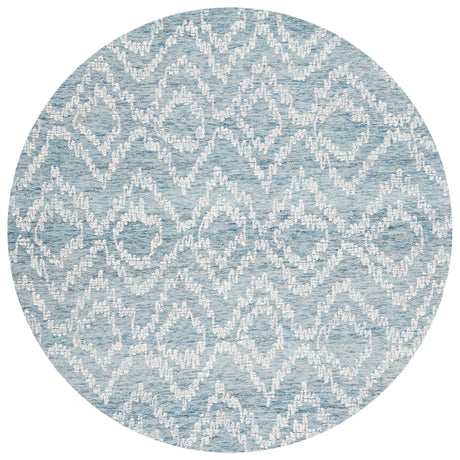 Safavieh Metro 6'-0" x 6'-0" Rug in Natural / Blue