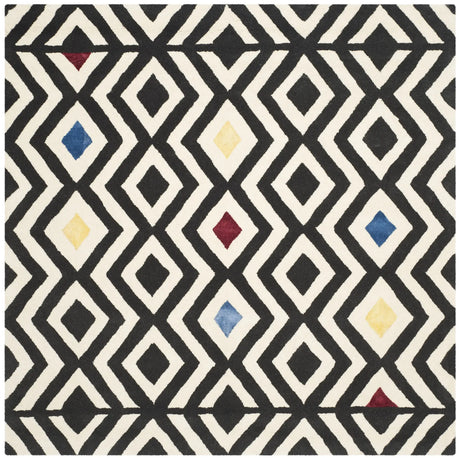 Safavieh Soho 6'-0" x 6'-0" Rug in Beige / Charcoal
