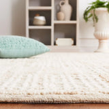 Safavieh Abstract 4'-0" x 6'-0" Rug in Light Brown / Ivory