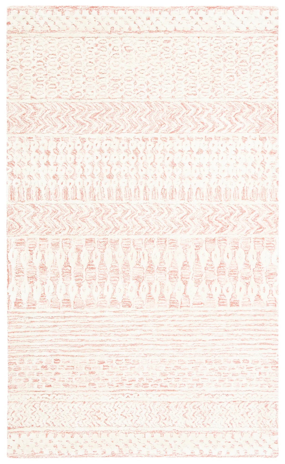 Safavieh Glamour 3'-0" x 5'-0" Rug in Light Pink / Ivory