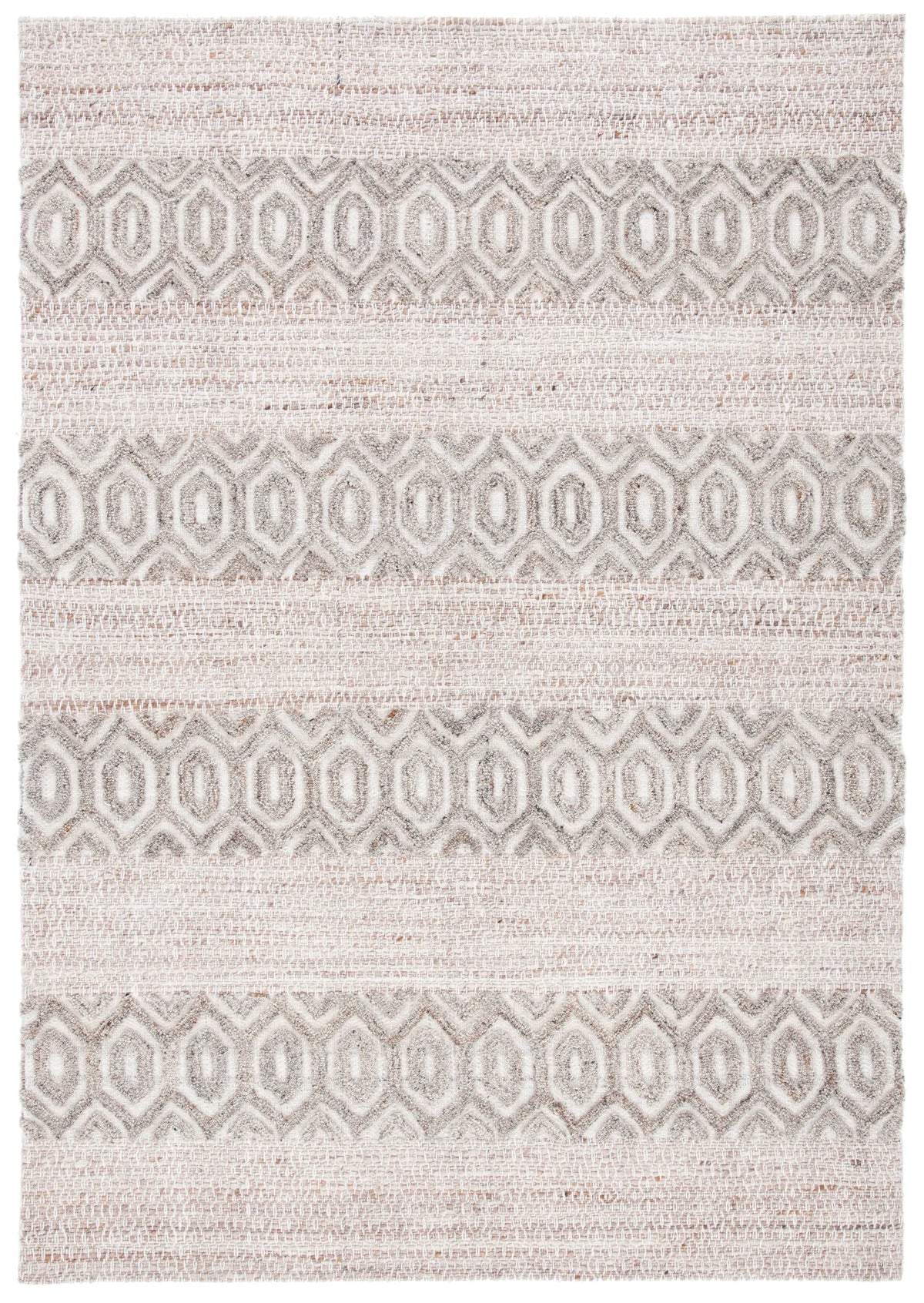 Safavieh Natura 4'-0" x 6'-0" Rug in Beige / Ivory