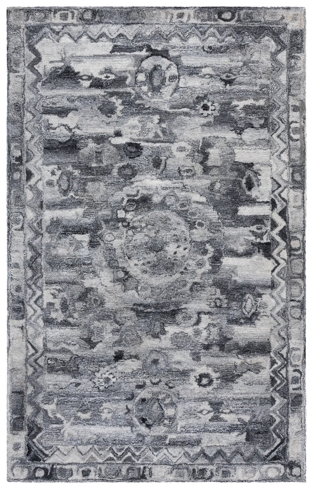 Safavieh Anatolia 4'-0" x 6'-0" Rug in Dark Grey