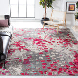Safavieh Madison 10'-0" x 14'-0" Rug in Grey / Red