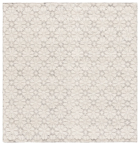 Safavieh Martha Stewart 6'-0" x 6'-0" Rug in Ivory / Grey