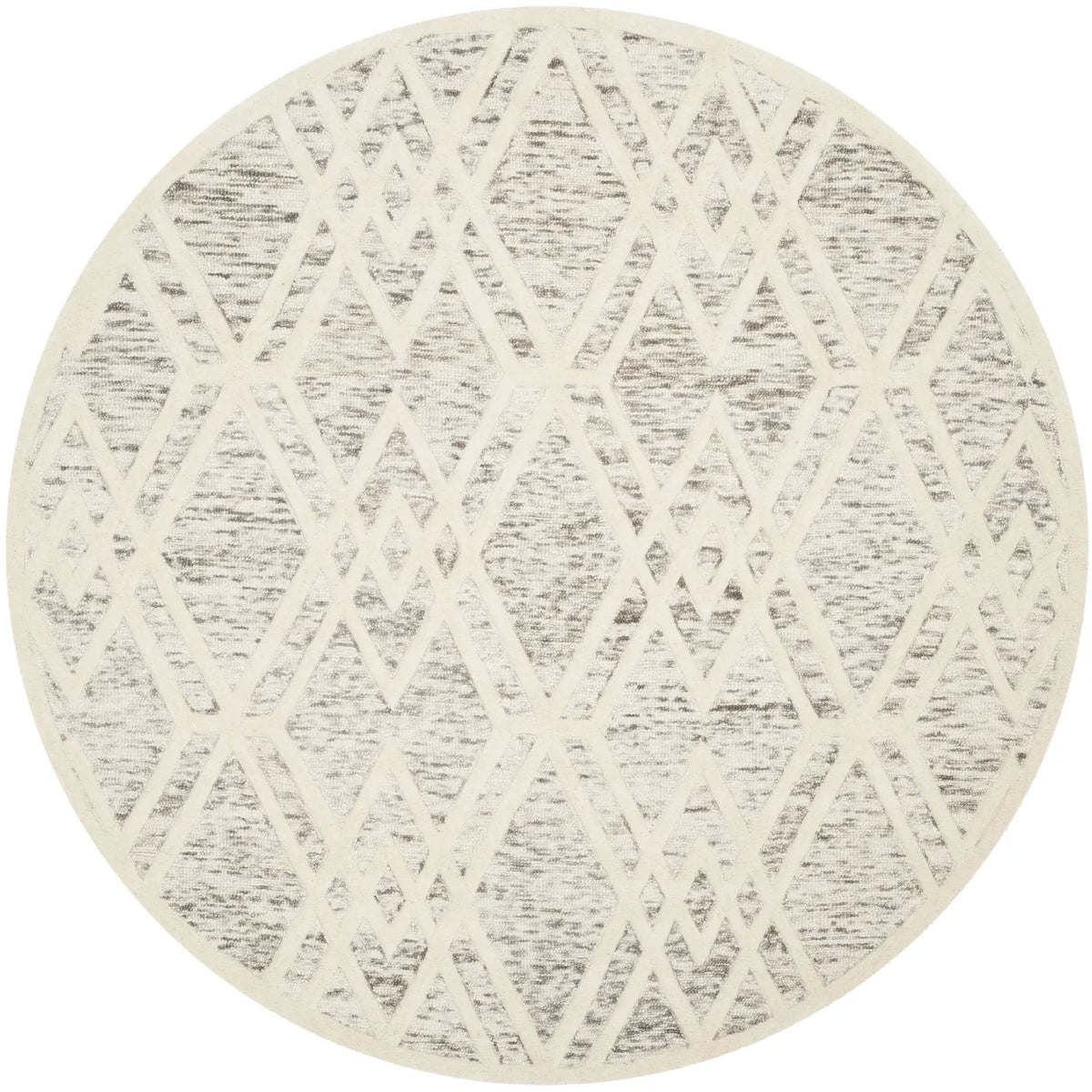 Safavieh Cambridge 6'-0" x 6'-0" Rug in Light Brown / Ivory