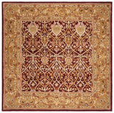 Safavieh Persian Legend 8'-0" x 8'-0" Rug in Red / Gold
