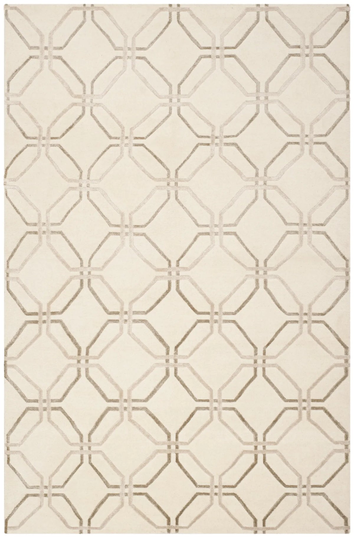 Safavieh Tibetan 6'-0" x 9'-0" Rug in White