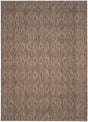 Safavieh Courtyard 10'-0" x 14'-0" Rug in Brown / Brown